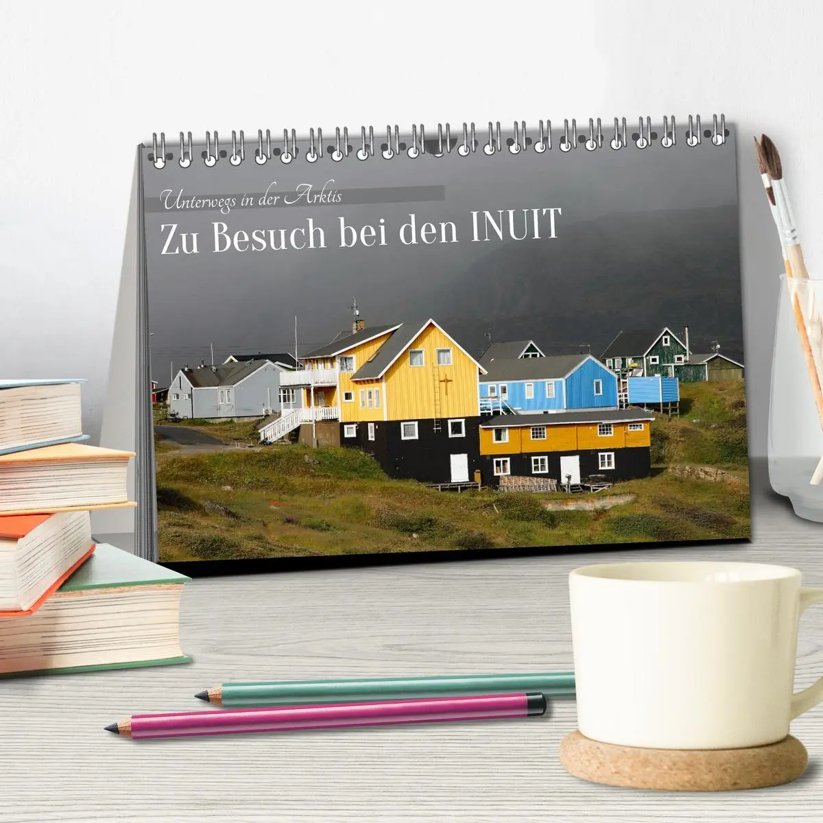 Bild: 9783457484654 | Zu Besuch bei den Inuit (Tischkalender 2026 DIN A5 quer), CALVENDO...