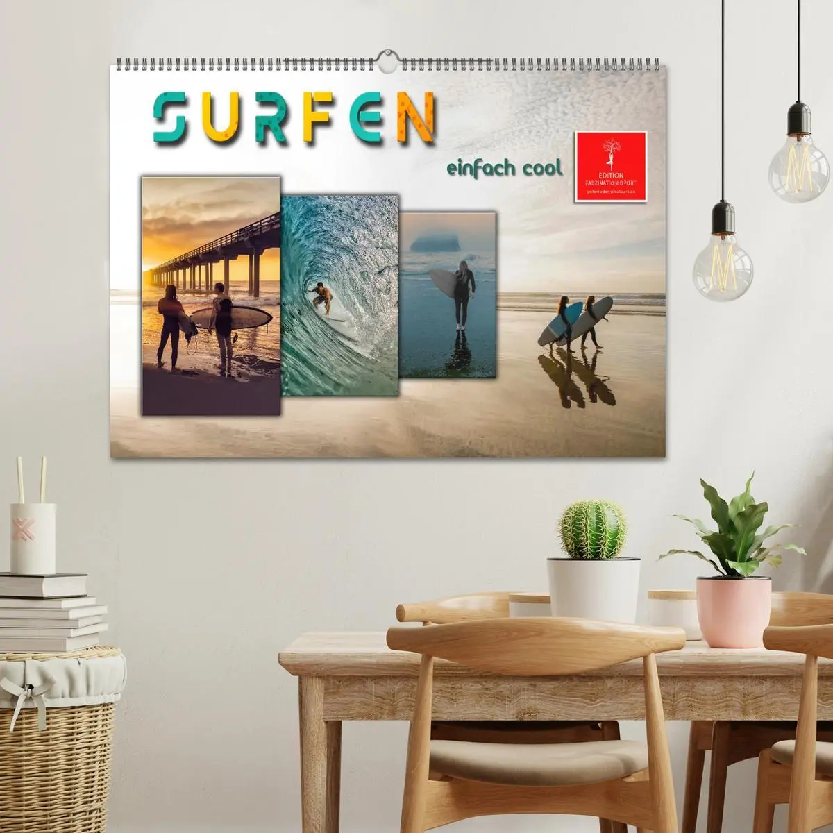Bild: 9783457554654 | Surfen - einfach cool (Wandkalender 2026 DIN A2 quer), CALVENDO...