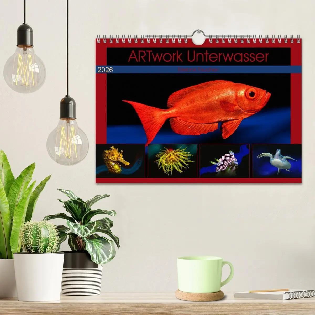 Bild: 9783457864654 | Artwork Unterwasser - Erlebnis Tauchen (Wandkalender 2026 DIN A4...