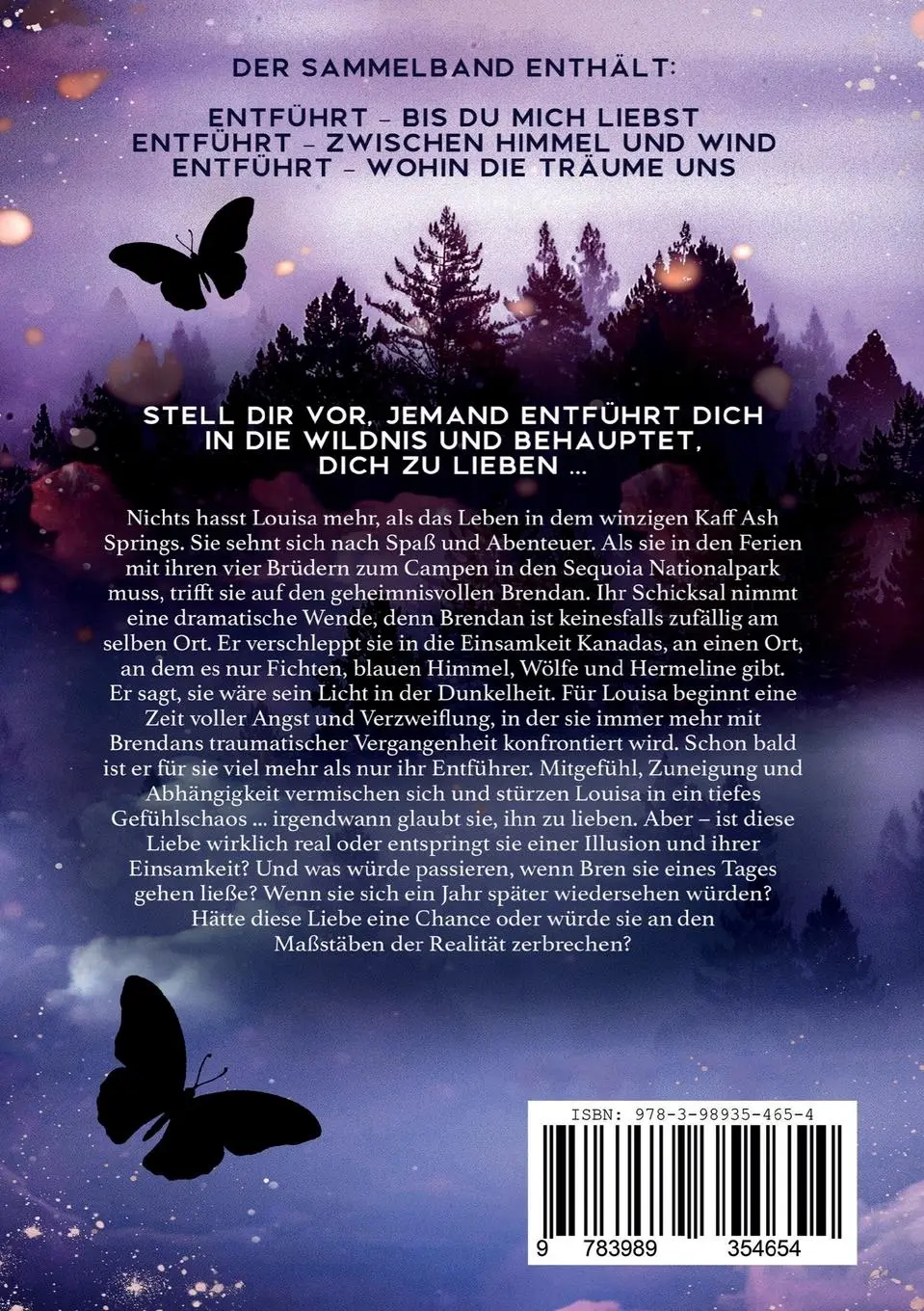 Rückseite: 9783989354654 | Entführt - Lous Sammelband | Mila Olsen | Taschenbuch | Paperback