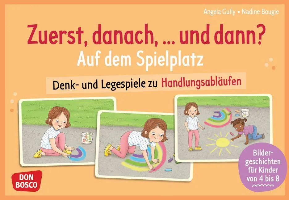 Cover: 4260694924754 | Zuerst, danach, ... und dann? Auf dem Spielplatz | Angela Gully | Box