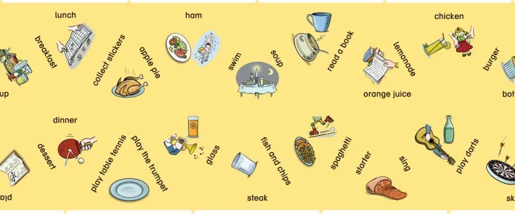 Bild: 9783039764754 | SCHUBITRIX English | At the Restaurant &amp; Hobbies, Time &amp; Dates | Box