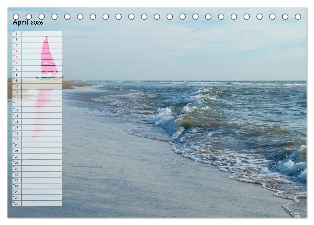 Bild: 9783457924754 | Egmond aan Zee (Tischkalender 2026 DIN A5 quer), CALVENDO...