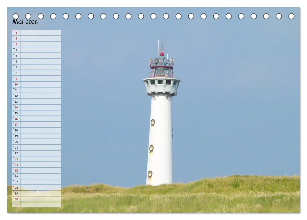 Bild: 9783457924754 | Egmond aan Zee (Tischkalender 2026 DIN A5 quer), CALVENDO...