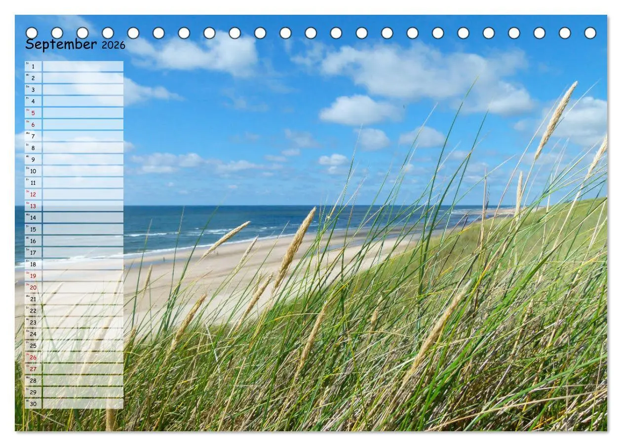 Bild: 9783457924754 | Egmond aan Zee (Tischkalender 2026 DIN A5 quer), CALVENDO...