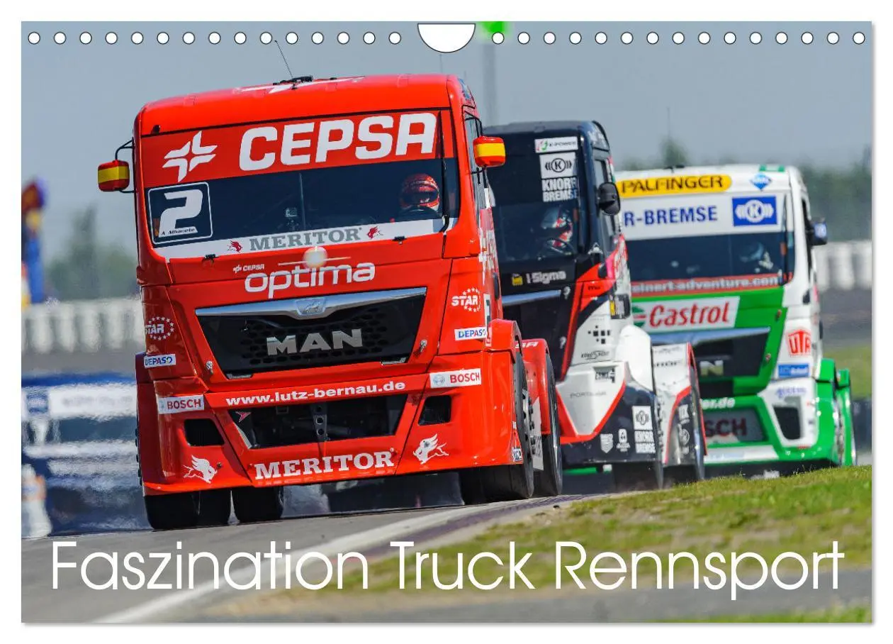 Cover: 9783516014754 | Faszination Truck Rennsport (Wandkalender 2026 DIN A4 quer),...