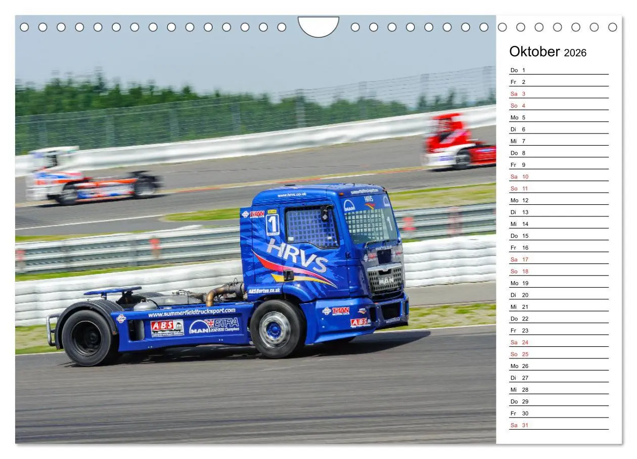 Bild: 9783516014754 | Faszination Truck Rennsport (Wandkalender 2026 DIN A4 quer),...