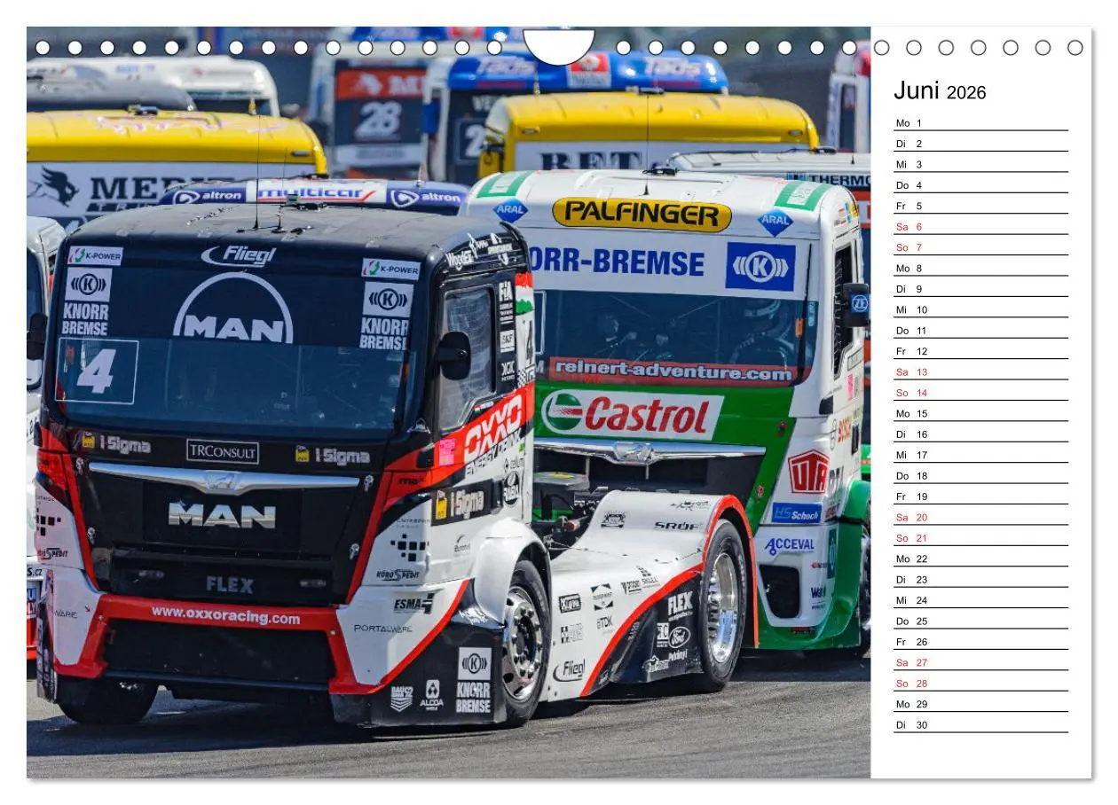 Bild: 9783516014754 | Faszination Truck Rennsport (Wandkalender 2026 DIN A4 quer),...