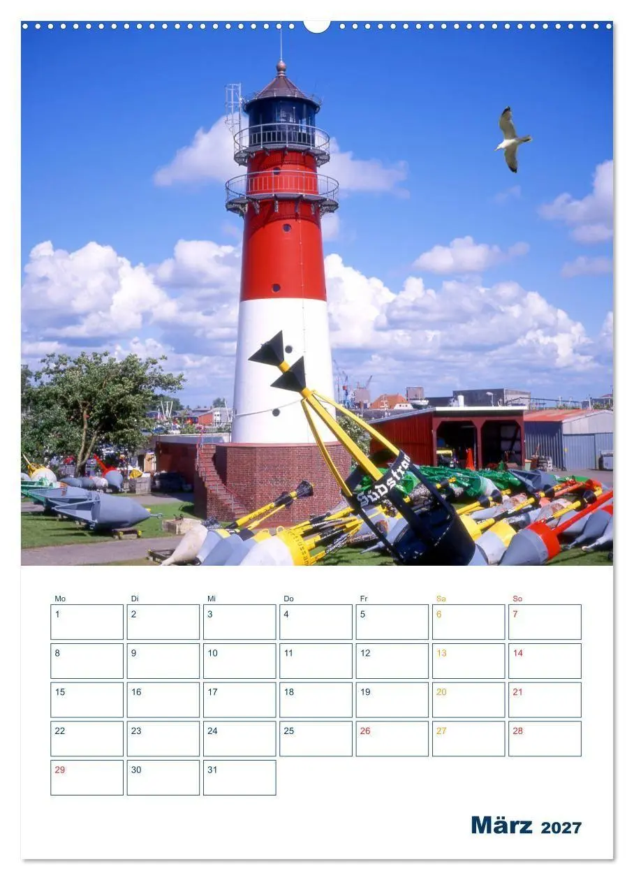 Bild: 9783569724754 | Vielseitiges Büsum (Wandkalender 2027 DIN A2 hoch), CALVENDO...