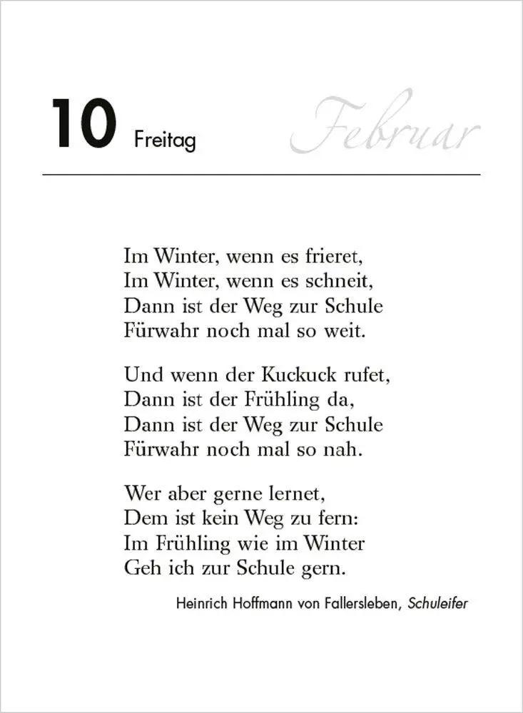 Bild: 9783730614754 | Literaturkalender 2026. Tageskalender | Jan Strümpel | Kalender | 2026