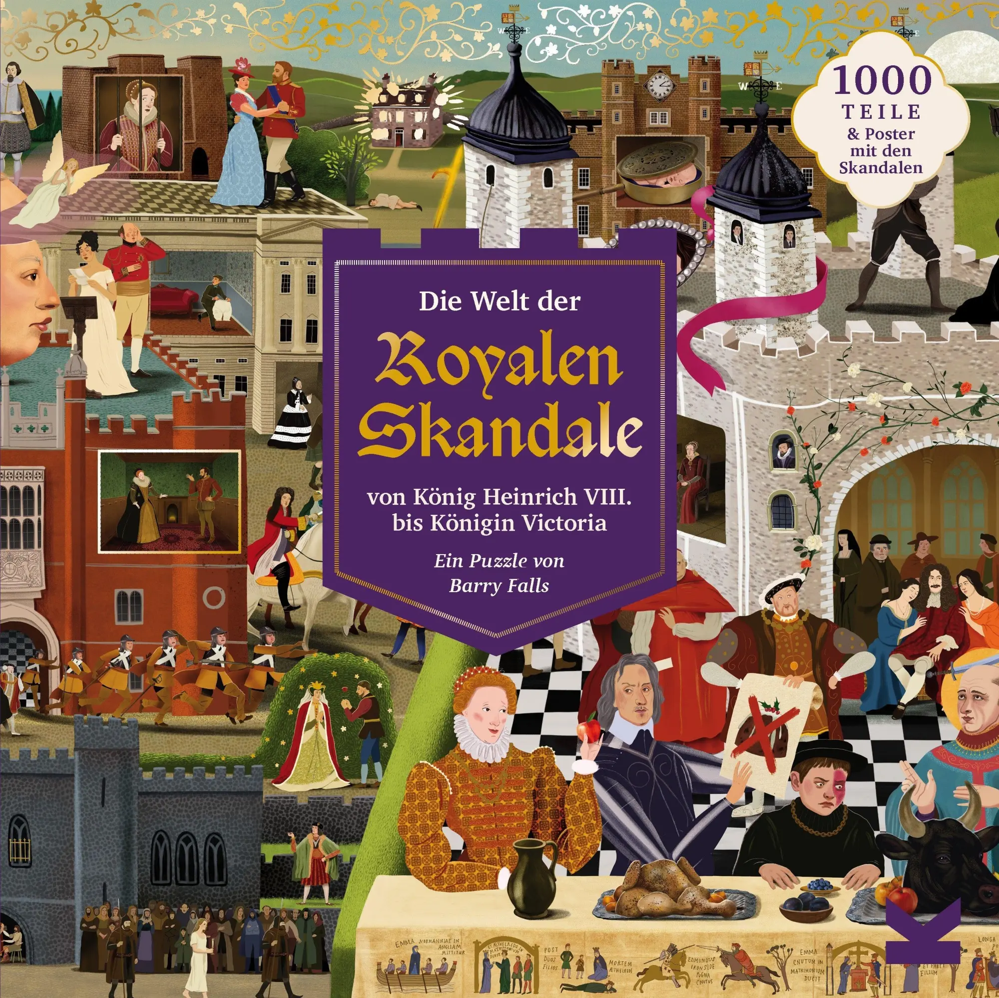 Cover: 9783962444754 | Die Welt der royalen Skandale. Von König Heinrich VIII bis Königin...