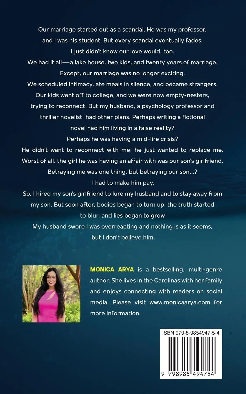 Rückseite: 9798985494754 | Don't Believe Him | Monica Arya | Taschenbuch | Englisch | 2023
