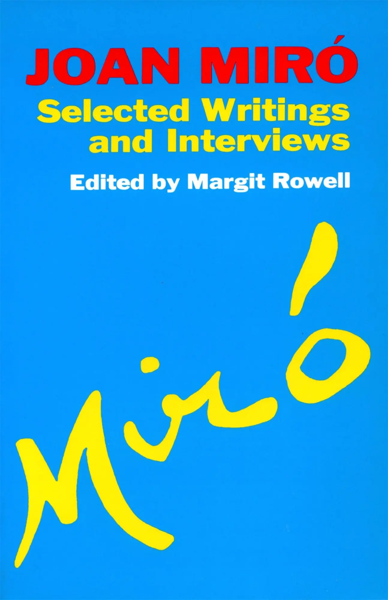Cover: 9780306804854 | Joan Miro | Margit Rowell (u. a.) | Taschenbuch | Englisch | 1992