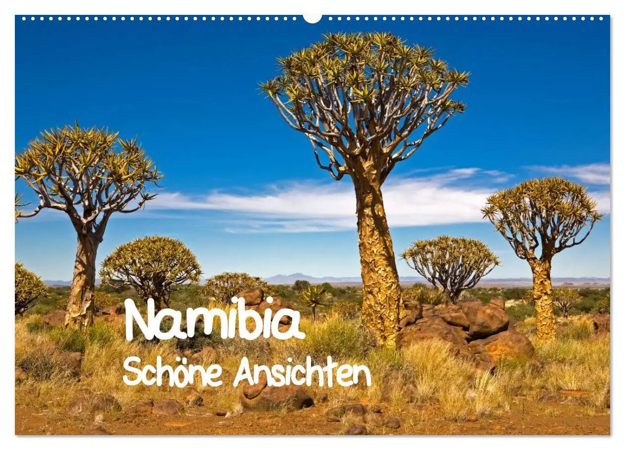 Cover: 9783516174854 | Namibia - Schöne Ansichten (Wandkalender 2026 DIN A2 quer),...