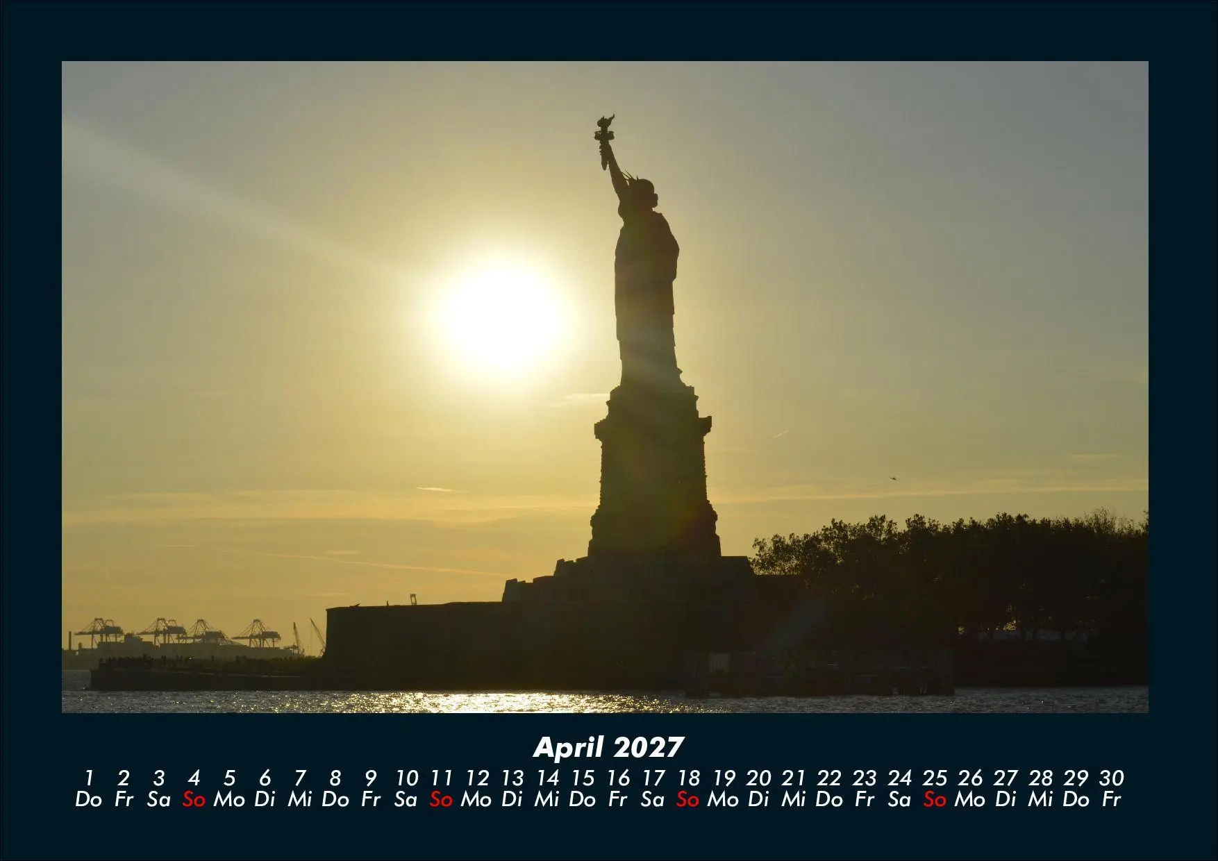 Bild: 9783695444854 | New York 2027 Fotokalender DIN A4 | Tobias Schmitt (u. a.) | Kalender
