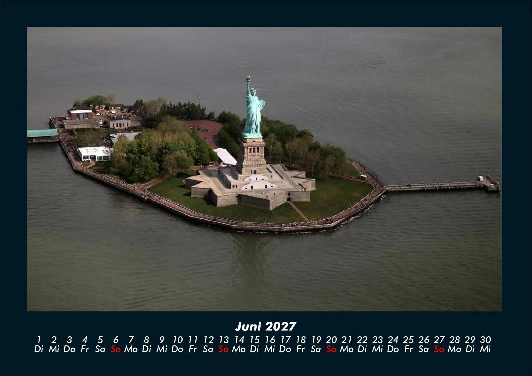Bild: 9783695444854 | New York 2027 Fotokalender DIN A4 | Tobias Schmitt (u. a.) | Kalender