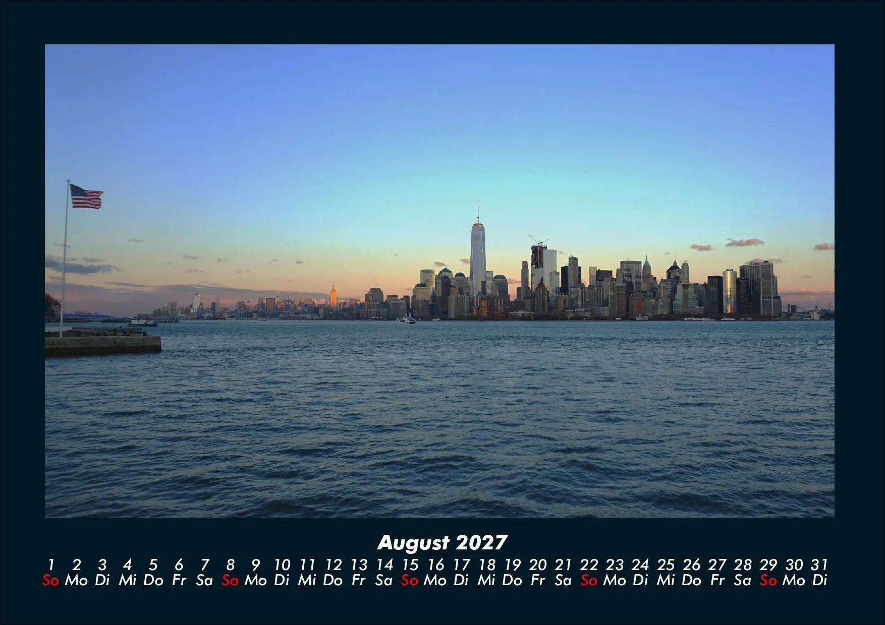 Bild: 9783695444854 | New York 2027 Fotokalender DIN A4 | Tobias Schmitt (u. a.) | Kalender