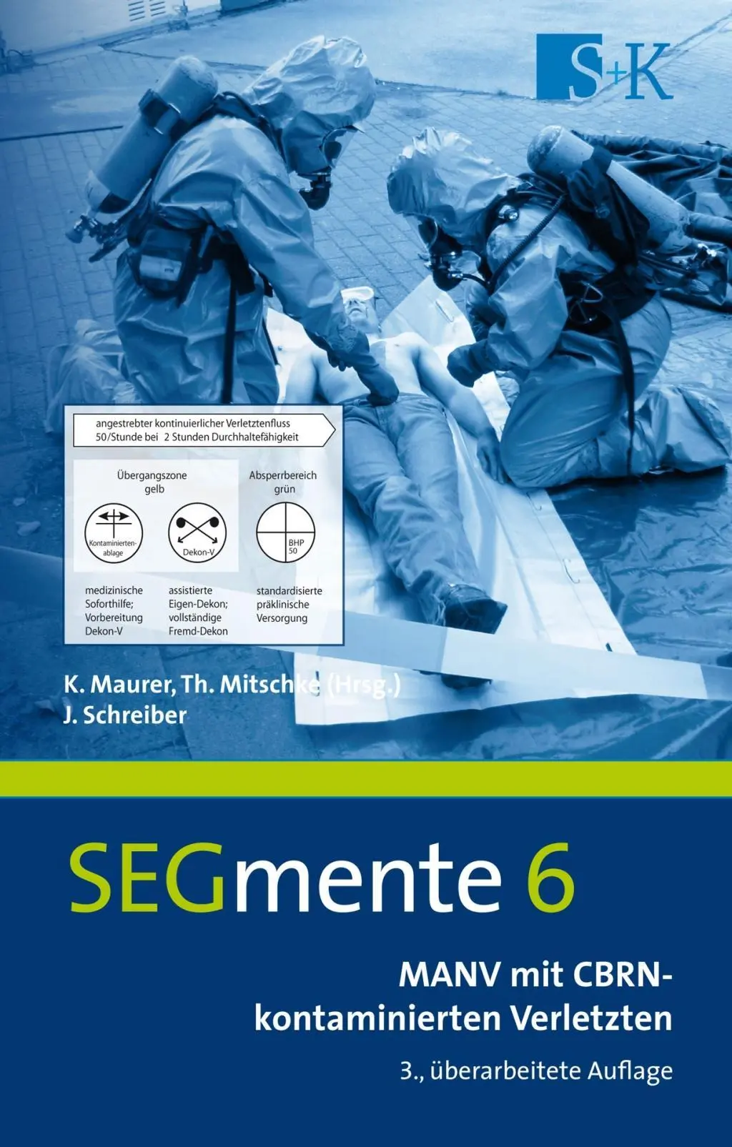 Cover: 9783943174854 | MANV mit CBRN-kontaminierten Verletzten | Jürgen Schreiber | Buch