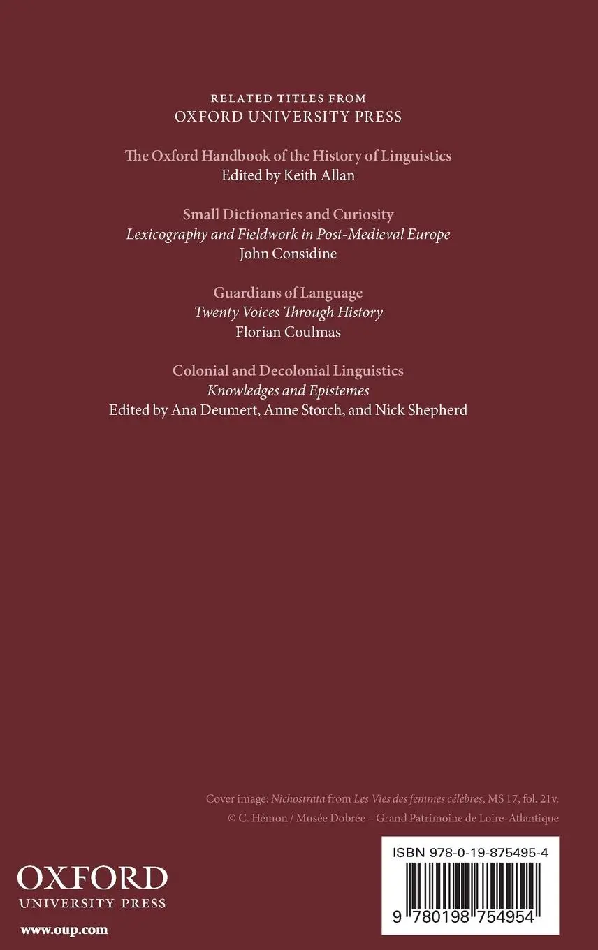 Rückseite: 9780198754954 | Women in History of Linguistics C | Sanson Ayres-Bennett | Buch | 2021