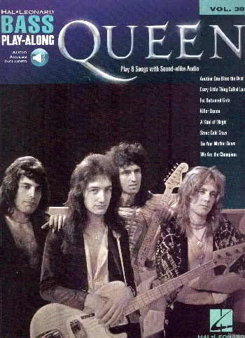 Cover: 9781458404954 | Queen: Bass Play-Along Volume 39 (Book/Online Audio) | Taschenbuch