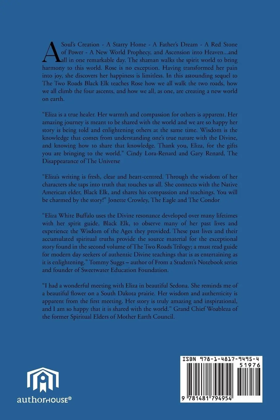 Rückseite: 9781481794954 | The Four Ascents | Part Two of the Two Roads Trilogy | Buffalo | Buch