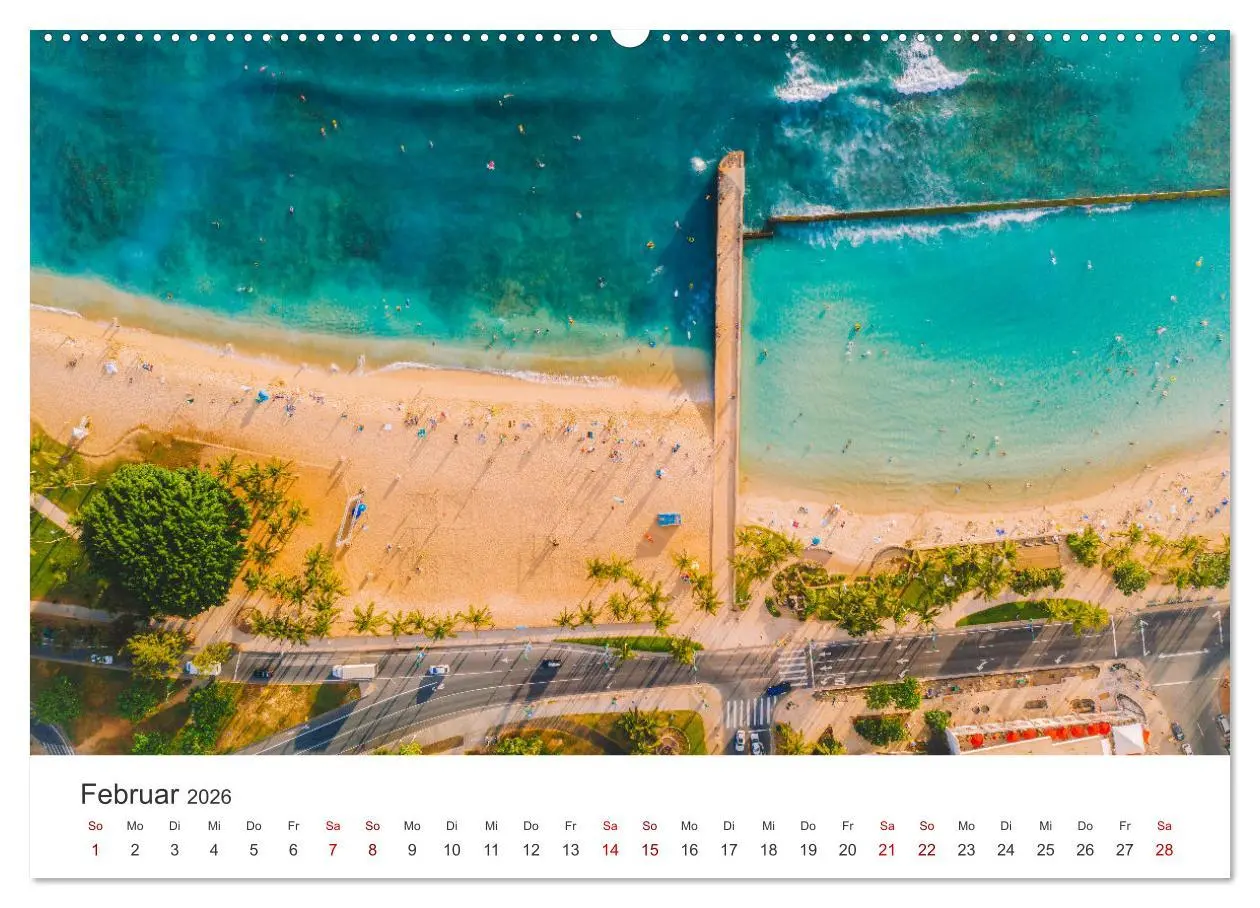Bild: 9783457384954 | Hawaii Traumziel (hochwertiger Premium Wandkalender 2026 DIN A2...