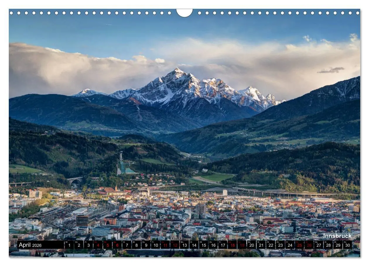 Bild: 9783457834954 | Tirol 2026 - die schönsten Plätze (Wandkalender 2026 DIN A3 quer),...