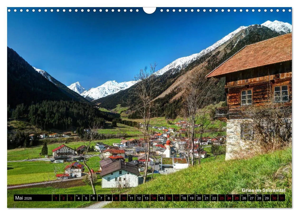 Bild: 9783457834954 | Tirol 2026 - die schönsten Plätze (Wandkalender 2026 DIN A3 quer),...