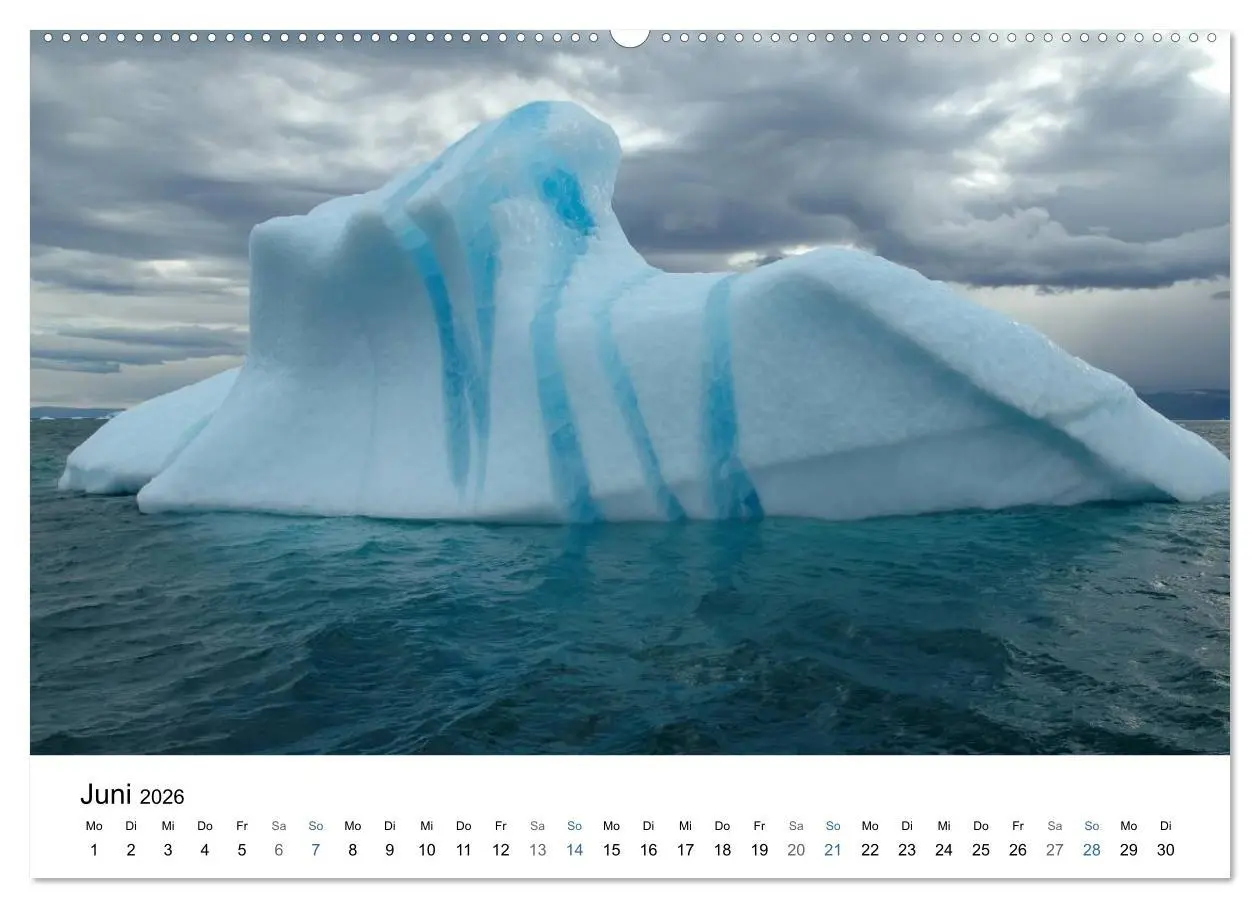 Bild: 9783516234954 | Antarktis (Wandkalender 2026 DIN A2 quer), CALVENDO Monatskalender