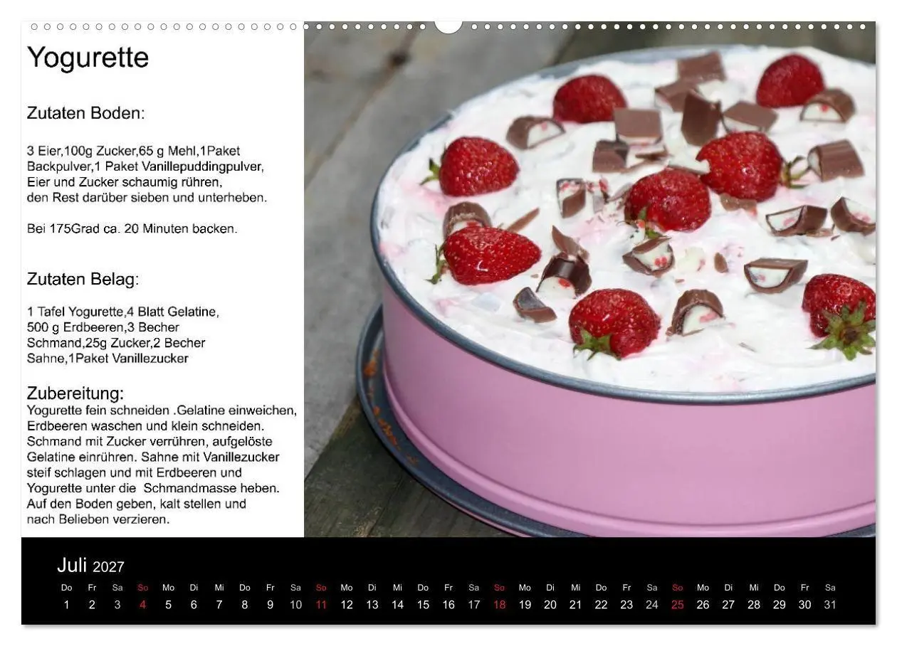 Bild: 9783594214954 | Lieblingsstücke (Wandkalender 2027 DIN A2 quer), CALVENDO...