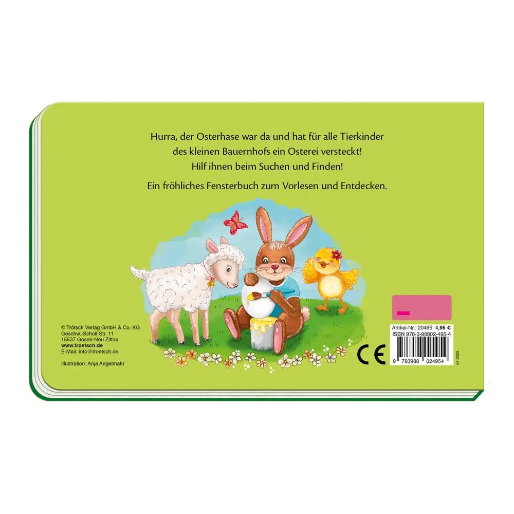 Bild: 9783988024954 | Trötsch Mein erstes Fensterbuch Ostereiersuche Pappenbuch | KG | Buch