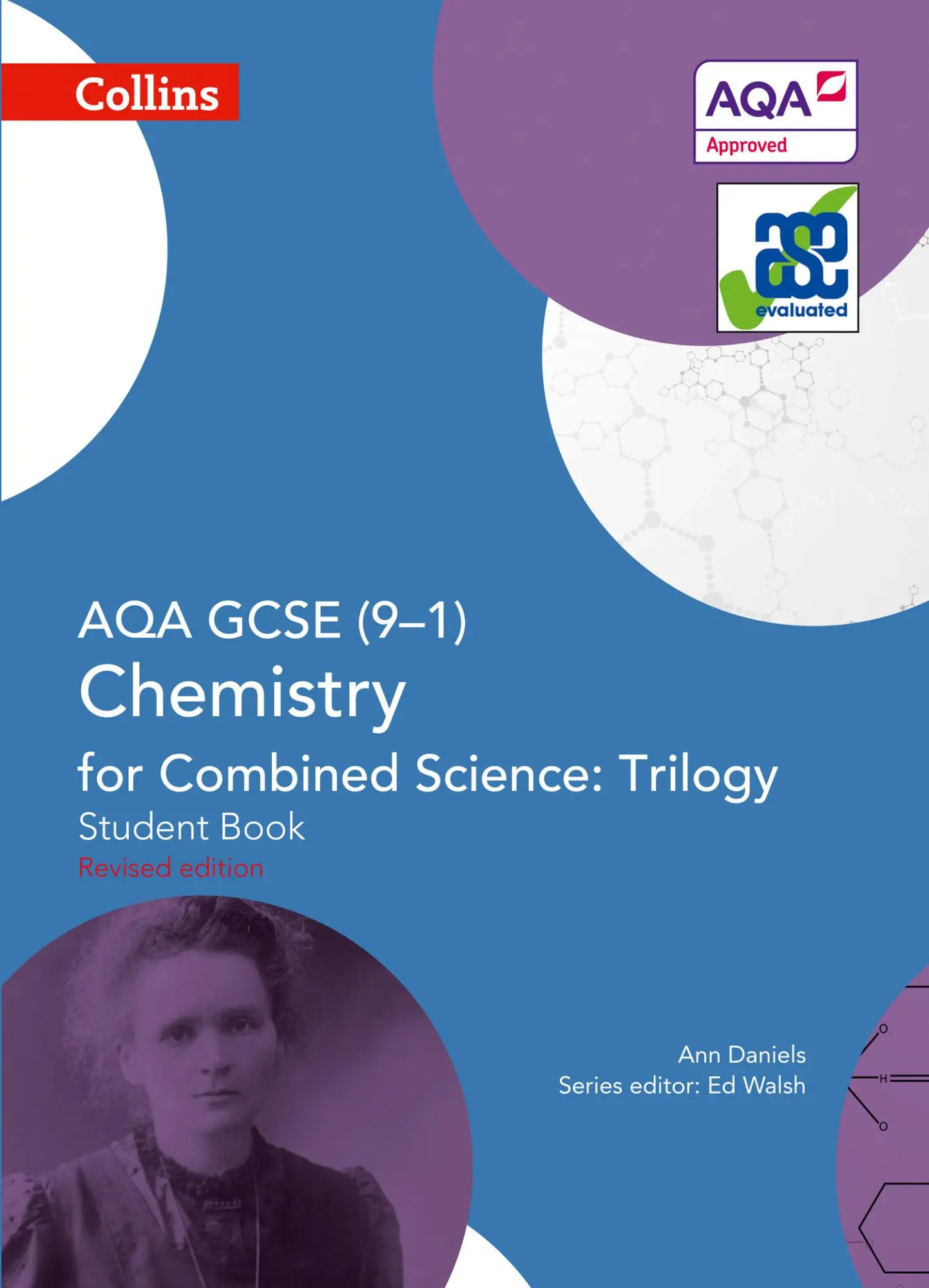 Cover: 9780008175054 | AQA GCSE Chemistry for Combined Science: Trilogy 9-1 Student Book