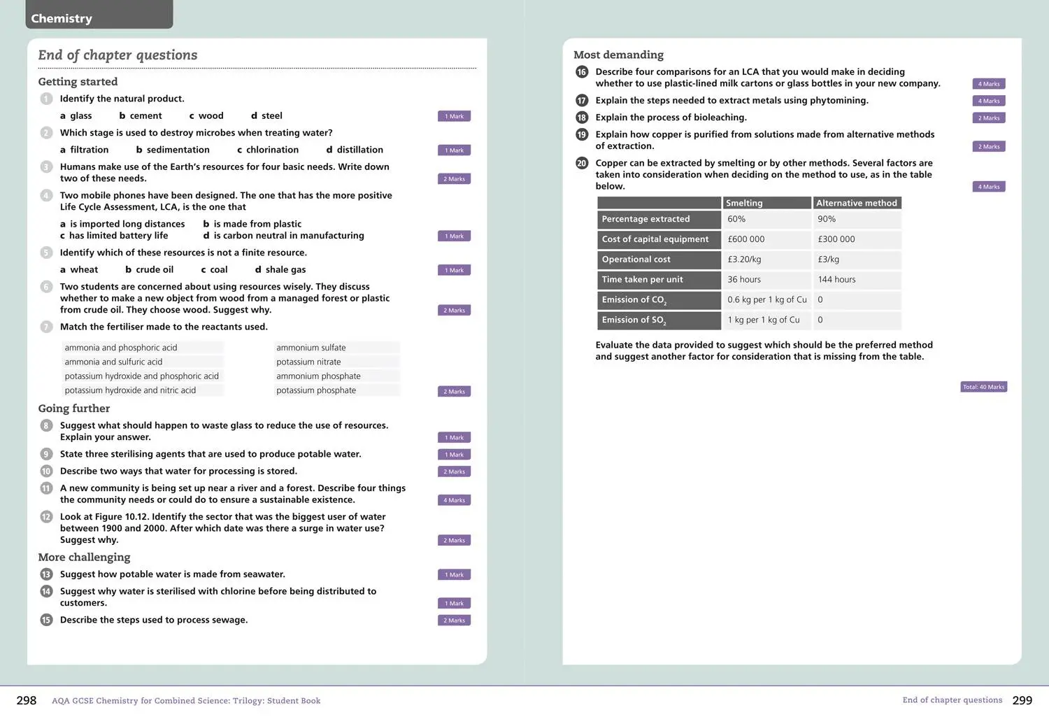 Bild: 9780008175054 | AQA GCSE Chemistry for Combined Science: Trilogy 9-1 Student Book