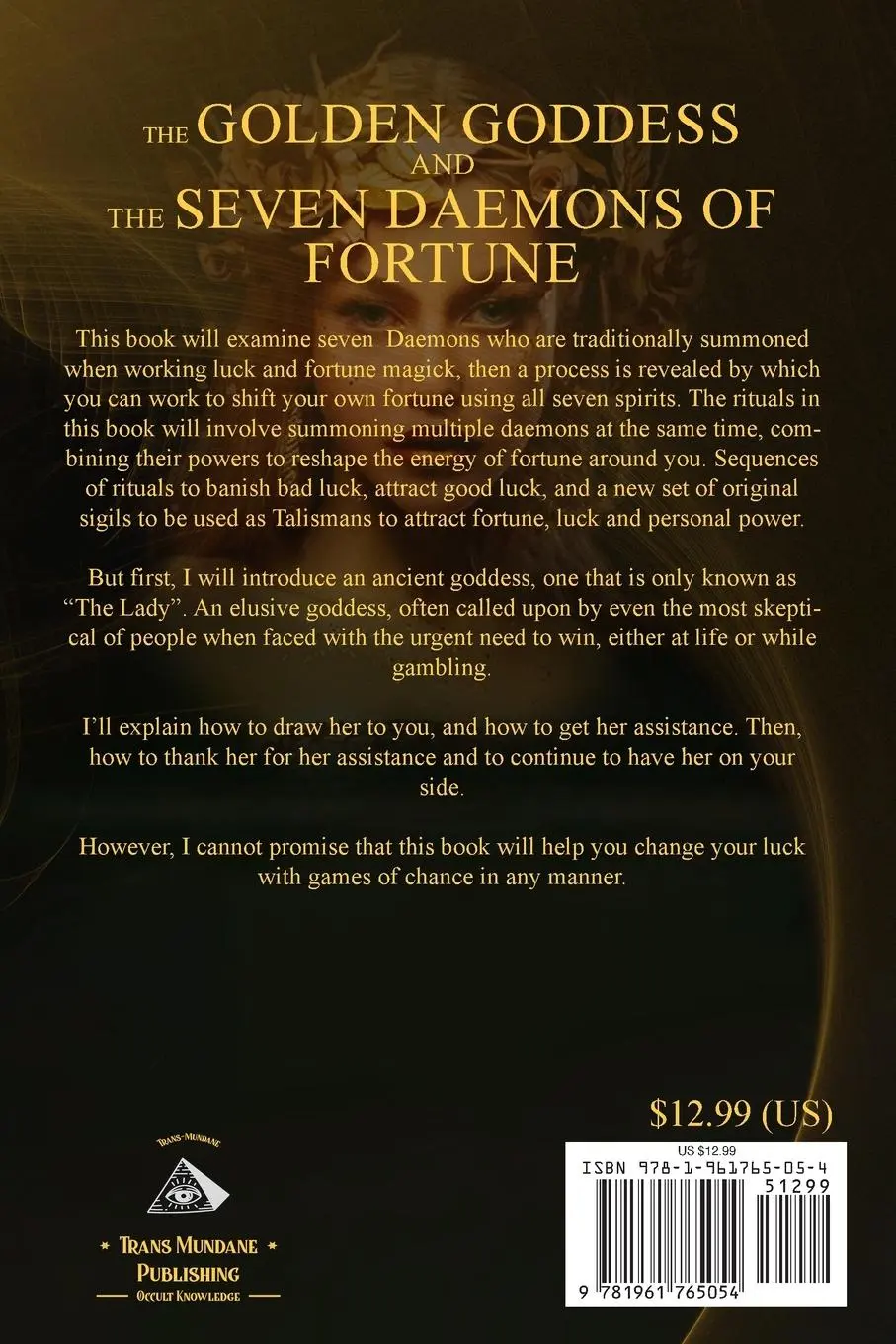 Rückseite: 9781961765054 | Daemons of Fortune | David Thompson | Taschenbuch | Englisch | 2022