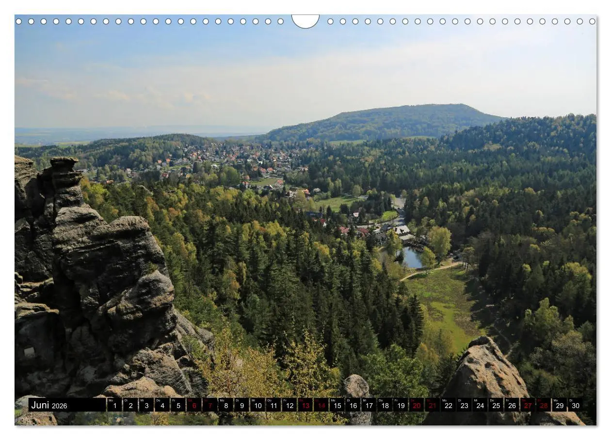 Bild: 9783457895054 | Das Zittauer Gebirge - (Wandkalender 2026 DIN A3 quer), CALVENDO...