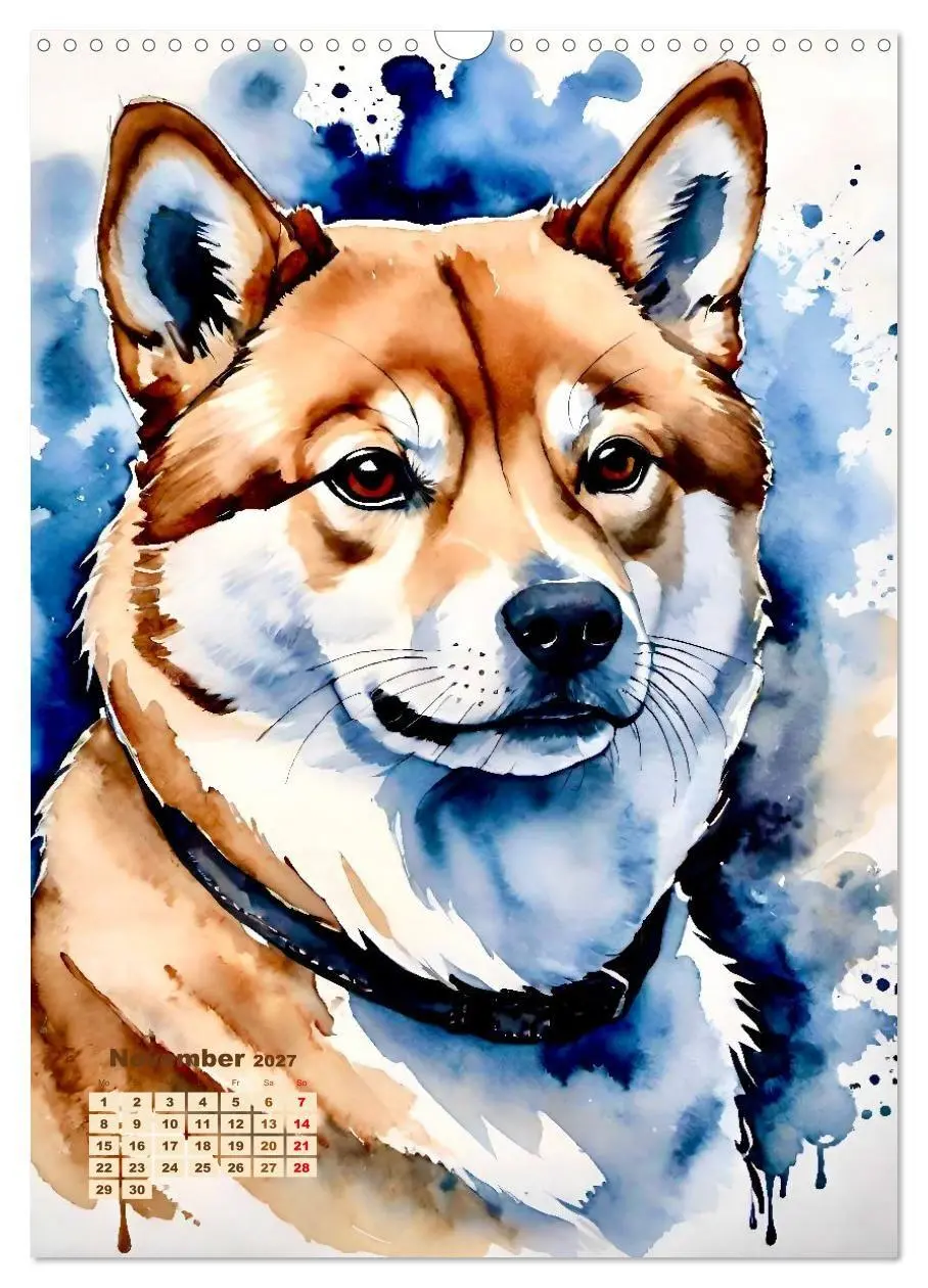 Bild: 9783594275054 | Der Shiba Inu (Wandkalender 2027 DIN A3 hoch), CALVENDO Monatskalender
