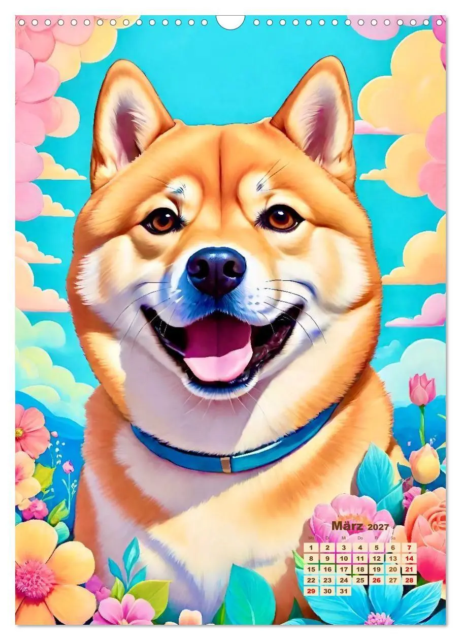 Bild: 9783594275054 | Der Shiba Inu (Wandkalender 2027 DIN A3 hoch), CALVENDO Monatskalender