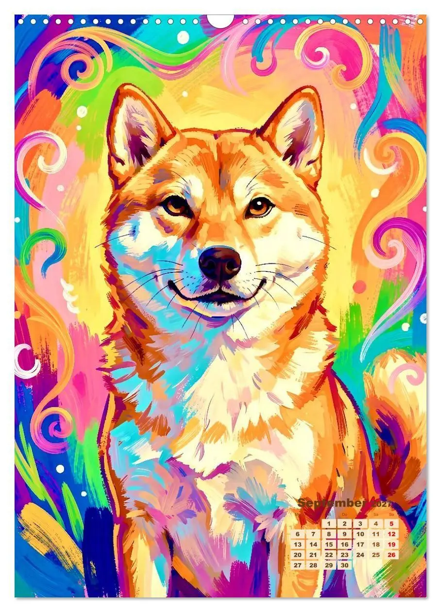 Bild: 9783594275054 | Der Shiba Inu (Wandkalender 2027 DIN A3 hoch), CALVENDO Monatskalender