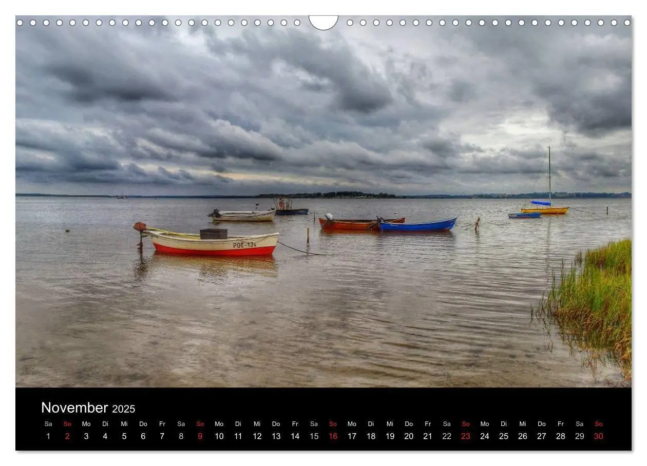 Bild: 9783435485154 | Zeit für... die Insel Poel (Wandkalender 2025 DIN A3 quer),...