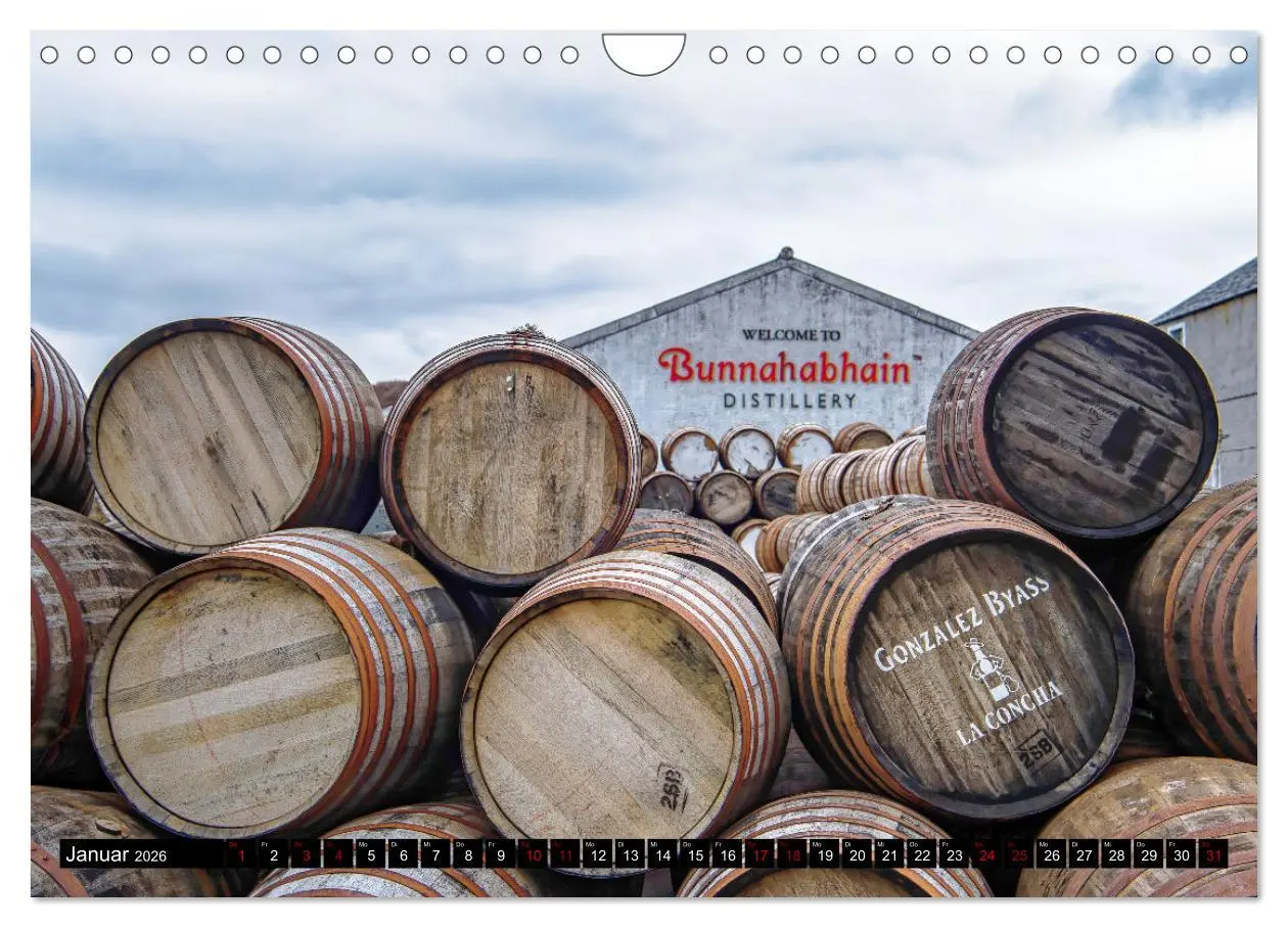 Bild: 9783457575154 | Islay - Heimat des Malt Whisky (Wandkalender 2026 DIN A4 quer),...