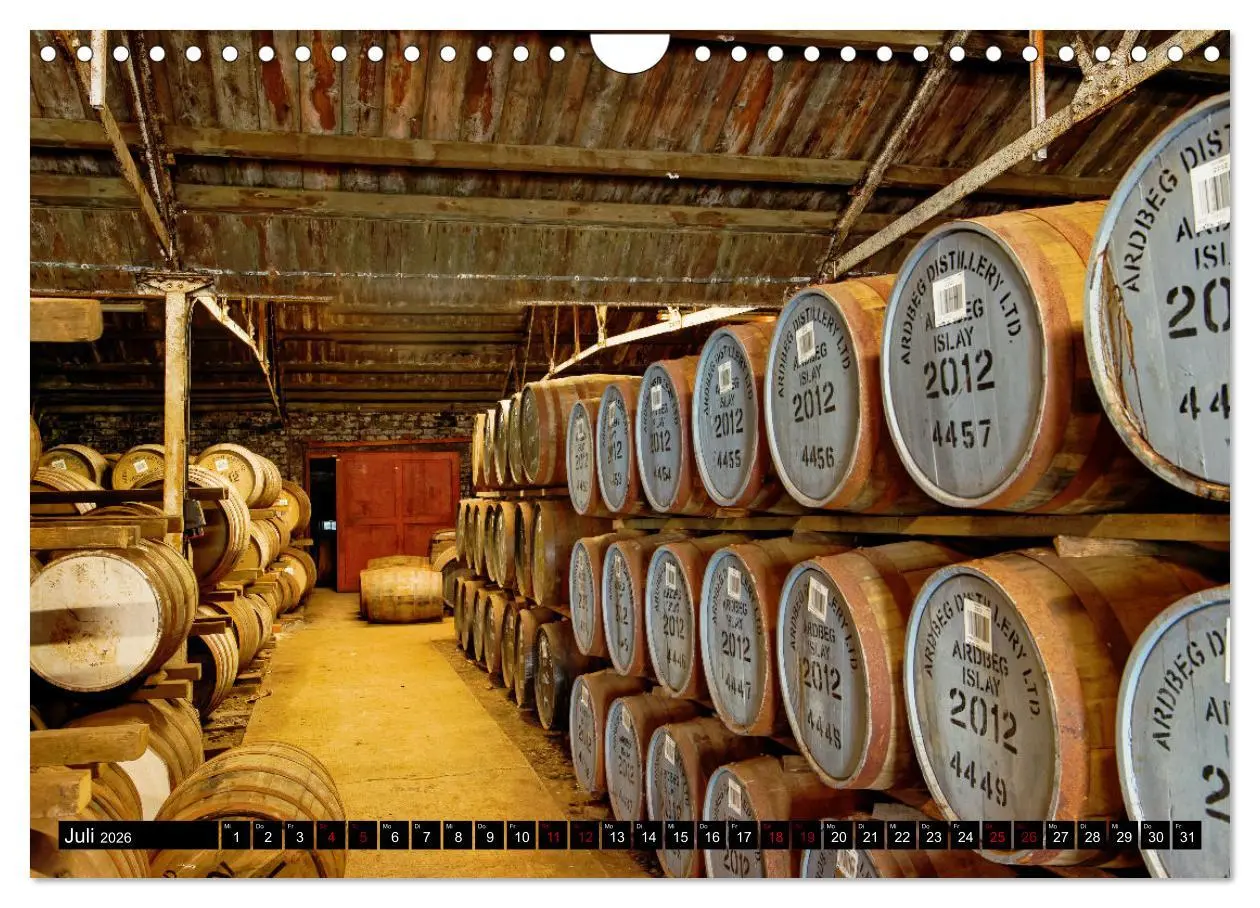 Bild: 9783457575154 | Islay - Heimat des Malt Whisky (Wandkalender 2026 DIN A4 quer),...