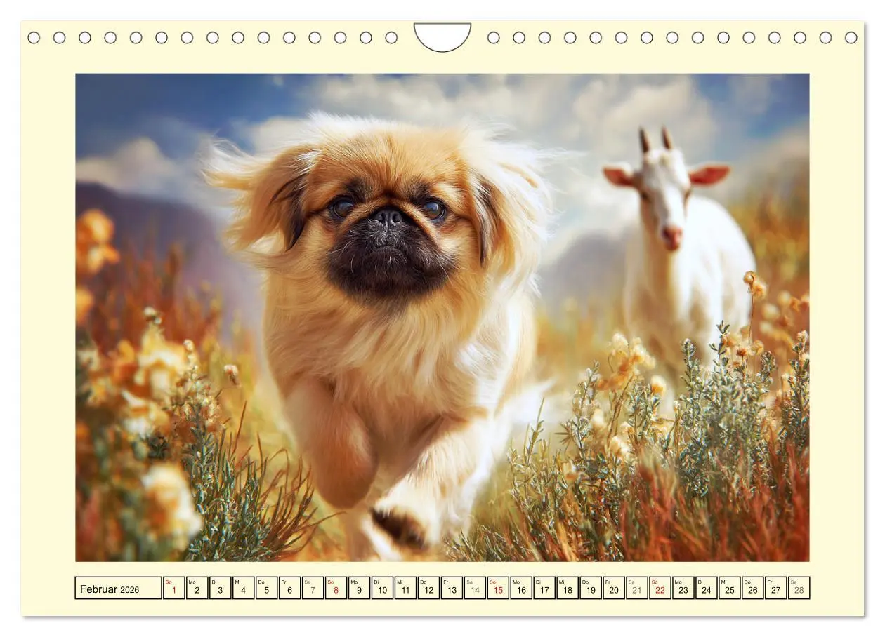 Bild: 9783516285154 | Zauberhafte Pekinesen. Charmante und stolze Hunde zum Verlieben...