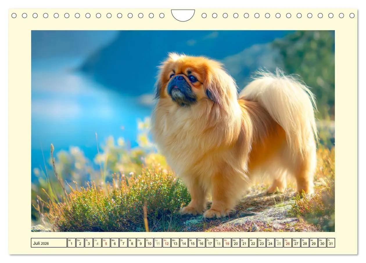 Bild: 9783516285154 | Zauberhafte Pekinesen. Charmante und stolze Hunde zum Verlieben...
