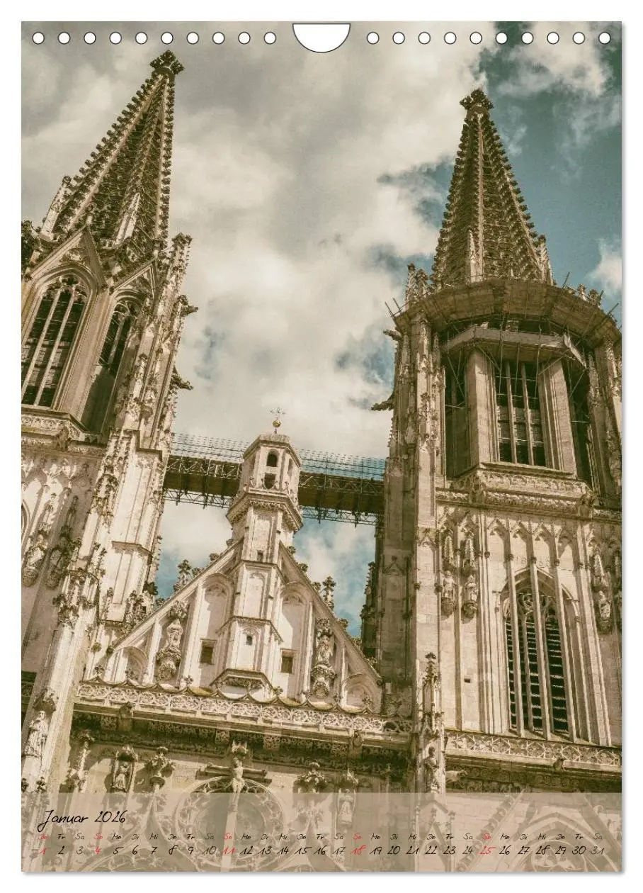 Bild: 9783516425154 | Regensburg - Charme der Altstadt (Wandkalender 2026 DIN A4 hoch),...