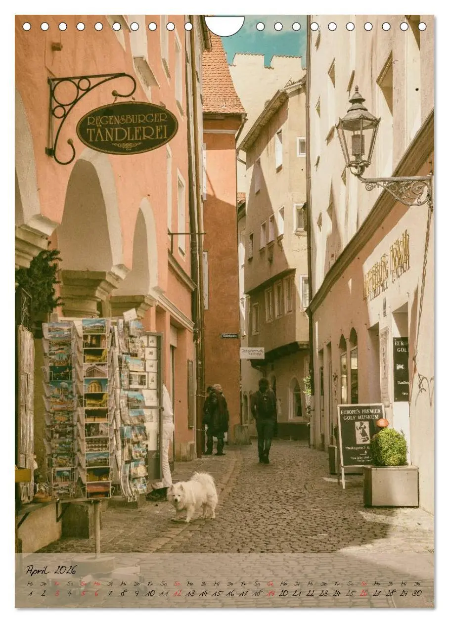 Bild: 9783516425154 | Regensburg - Charme der Altstadt (Wandkalender 2026 DIN A4 hoch),...