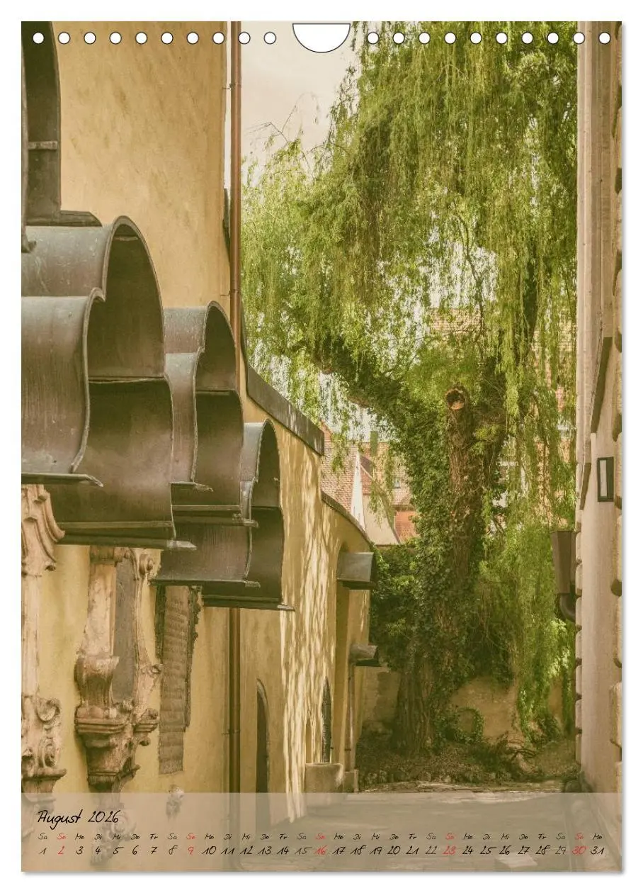 Bild: 9783516425154 | Regensburg - Charme der Altstadt (Wandkalender 2026 DIN A4 hoch),...