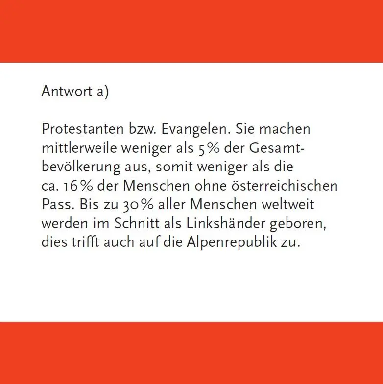 Bild: 4250364115254 | Unnützes Wissen Österreich | Oliver Storch | Spiel | 66 S. | 1525
