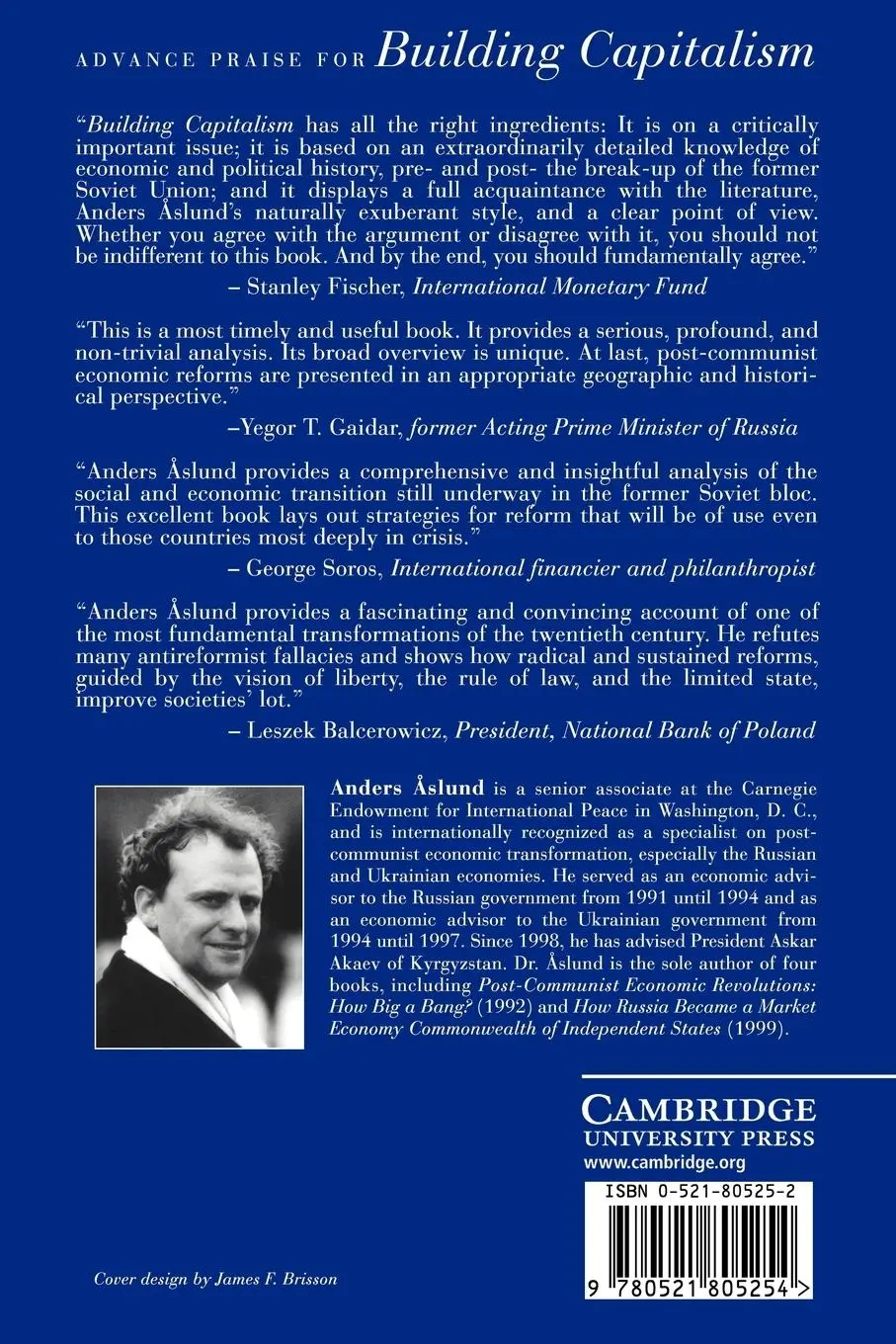 Rückseite: 9780521805254 | Building Capitalism | The Transformation of the Former Soviet Bloc