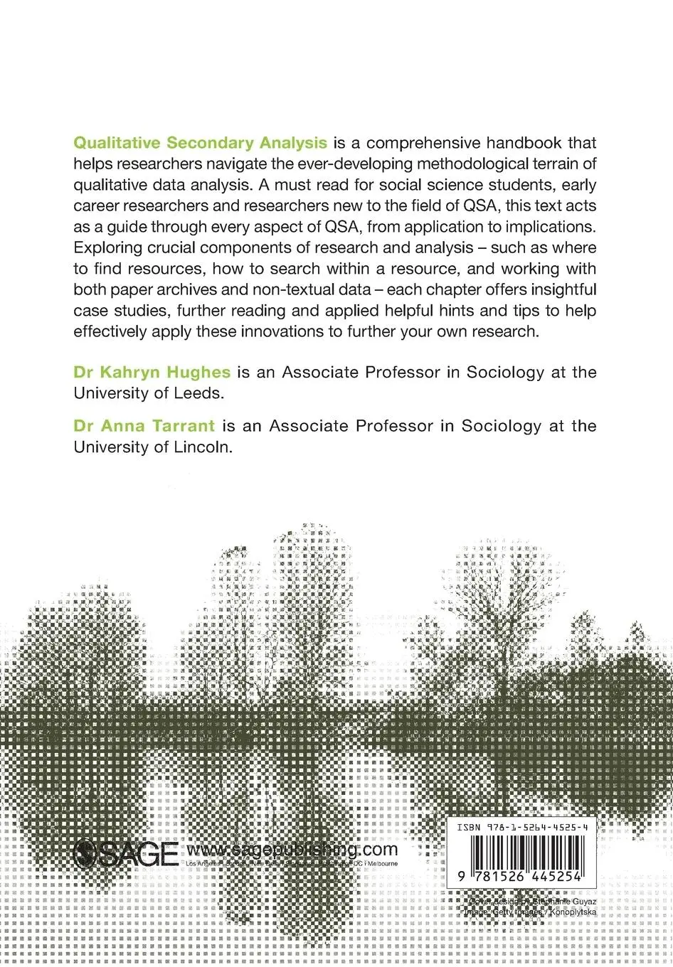 Rückseite: 9781526445254 | Qualitative Secondary Analysis | Kahryn Hughes (u. a.) | Taschenbuch