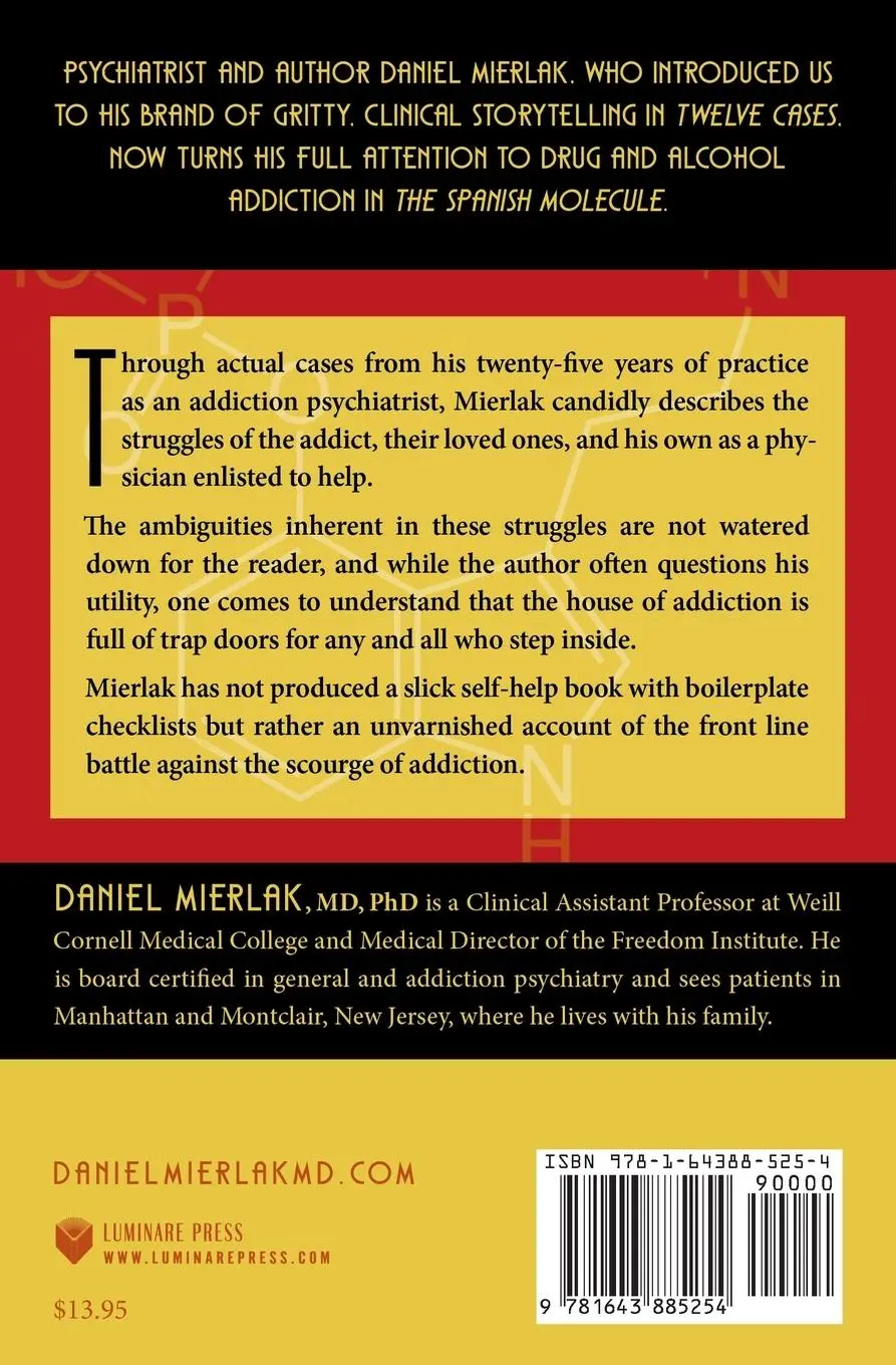 Rückseite: 9781643885254 | The Spanish Molecule | And Other Adventures in Addiction Psychiatry
